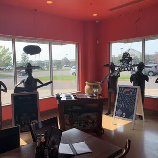 Table side guacamole cart