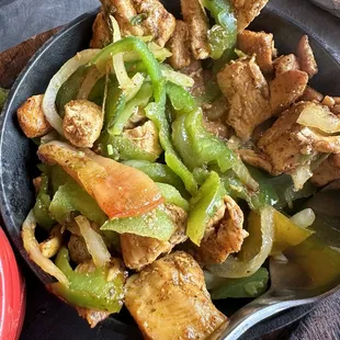 chicken fajita yum