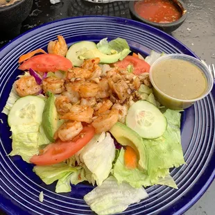 Garlic Shrimp Salad