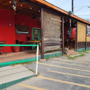 Front of the restaurant