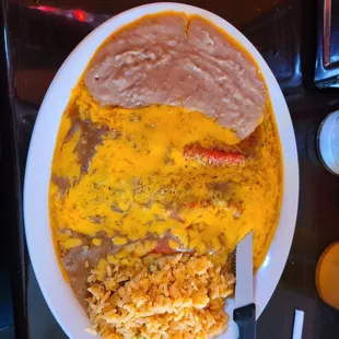 Tex-Mex enchiladas