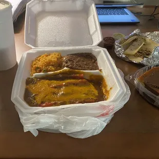 Enchilada Plate