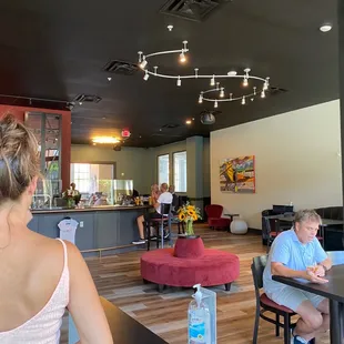 Entrance view. Pre-Decibel opening.