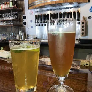 Papa lime and apple pie cider