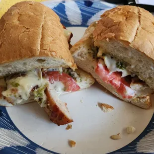 Bacon  wrapped chicken sandwich