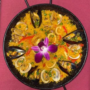 Paella De Mariscos