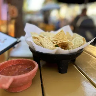 Chips &amp; Hot Sauce