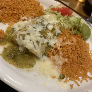 Enchiladas Verdes Dinner