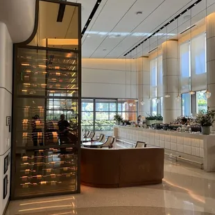 Bar at Espelette, located on the ground floor of The Waldorf Astoria.