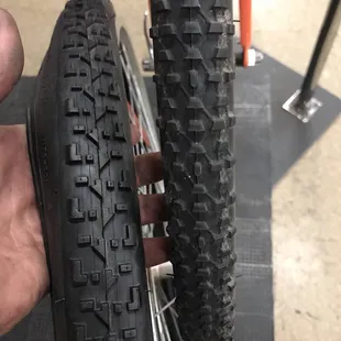 Left with these! Major upgrade!