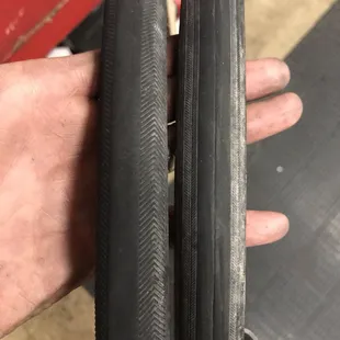 Came in with those...