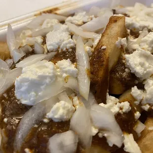 Feta Chili Cheese Fries ...Yummy!