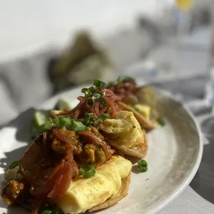 Shrimp Breakfast Tacos