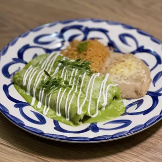 Enchiladas Mariscos Suizas