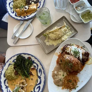 Crispy Taco, Enchilada y Relleno
