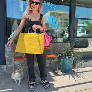 One-of-a-kind finds, in the bag!