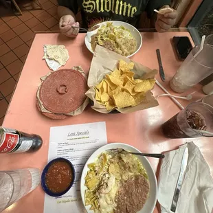 Amigas and chilaquiles