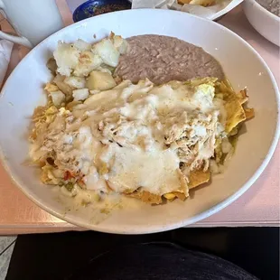 Migas with Salsa Verde