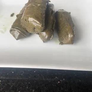 Stuffed grape leaves