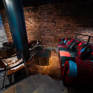 Lounge at Espetus San Francisco.