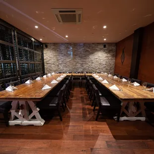 Private Banquet Room at Espetus San Mateo. Holds 34 guests.