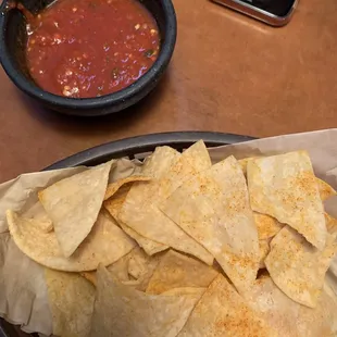 Chips and salsa. So good!