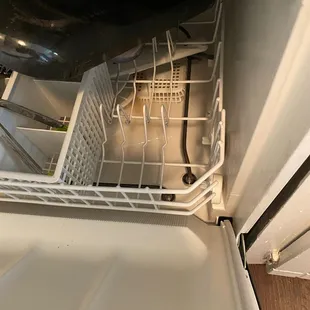 Sewage backup in dishwasher