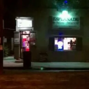 the outside of the store