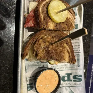 Traditional Ruben Sandwich