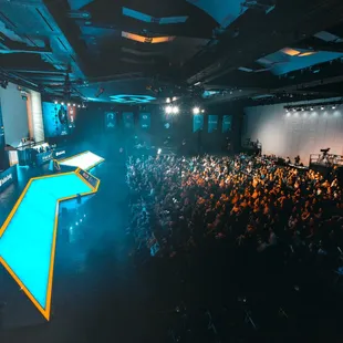 Stage room with 90 ft. LED stage display with theatrical lights/sound and 2,500 seating capacity