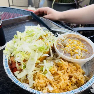 Chicken Taco Plate