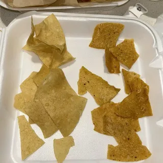 Corn Chips with Queso