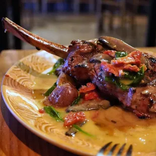 Veal chop varsalona