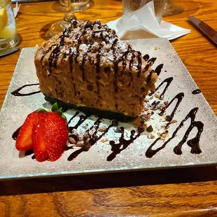 Fuhgetaboutit pie.... tasty, especially if you like peanut butter.