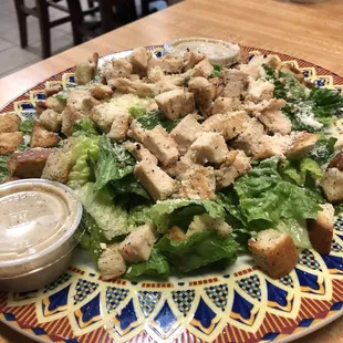 Chicken Caesar salad