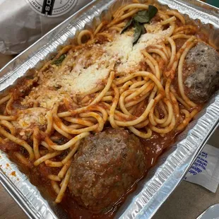 SPAGHETTI MEATBALLS