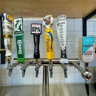 What's on Tap? 

I spy cold brew other there!