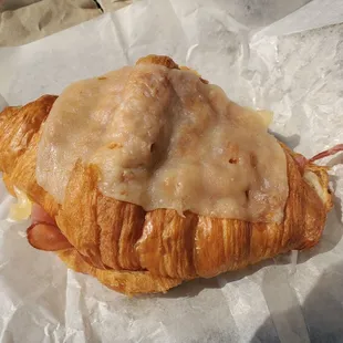 Ham and cheese sandwich