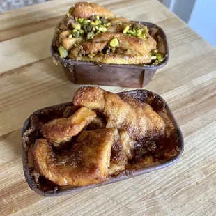 Two of four new exquisite homemade babkas!!