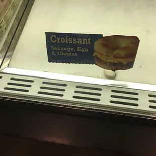 They do have breakfast crossiant