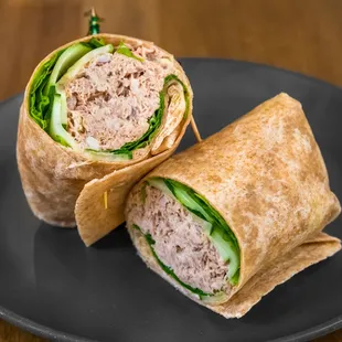 Tuna mix wrap
