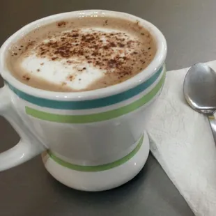 Large mocha.