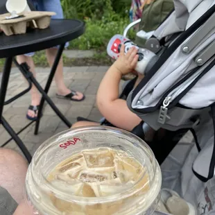 Orange espresso cream soda