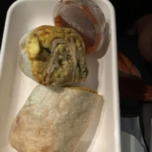 Chicken Chorizo Burrito