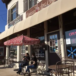 Outside Espresso Love Coffee