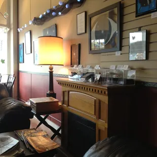 sushi and sashimi, interior