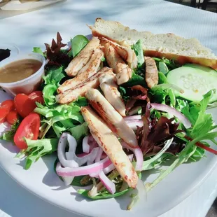 Chicken salad -- basic but surprisingly satisfying