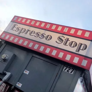 espresso stop sign