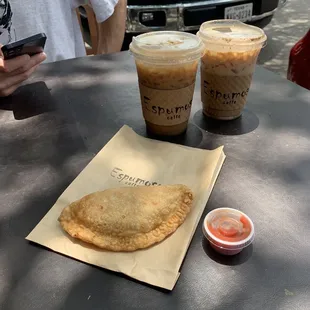 Chicken and Cheese Empanada