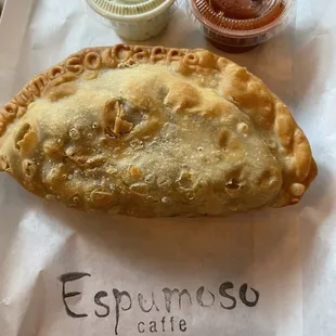 Beef and potato empanada